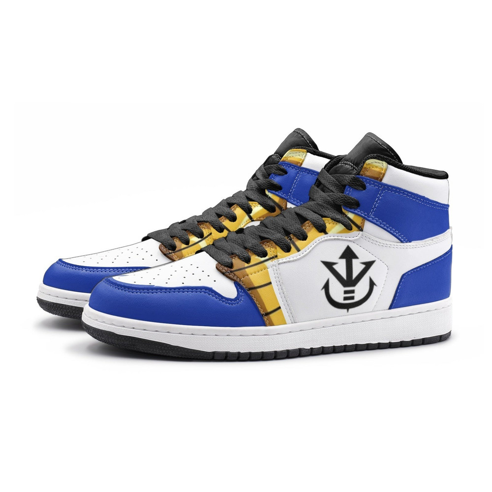 Vegeta Dragon Ball Z JD1 Shoes, Vegeta Dragon Ball Z Jordan 1 Shoes, Vegeta Dragon Ball Z Shoes, Vegeta Sneaker