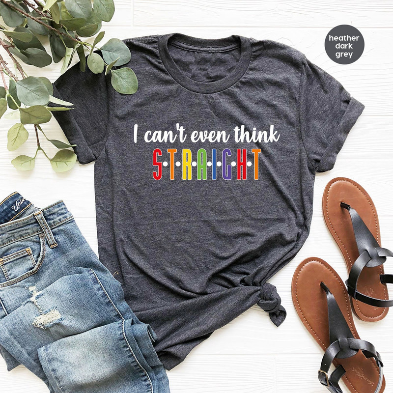 Funny Gay Shirt, Pride Graphic Tees, Lesbian Gift, Bisexual Outfit, Pride Month, Lesbian Vneck Shirts, Trans Pride Shirt, Sarcastic LGBT Tee - 2.jpg