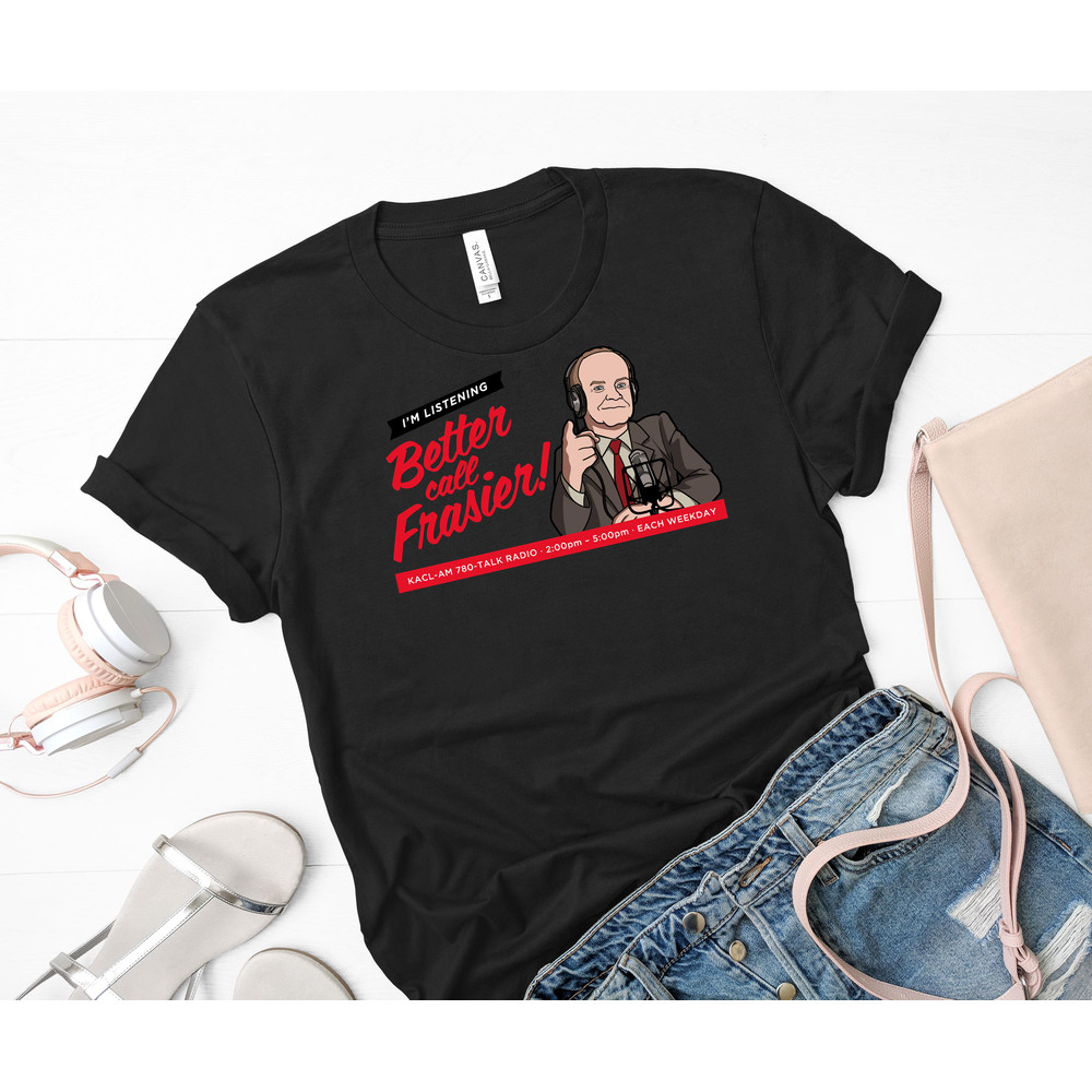 Better Call Frasier Classic T-Shirt 116_Black_Black.jpg