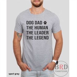 dog dad gift, dog dad shirt, fur papa t-shirt, rescue dad shirt, fur dad gift, fathers day gift, dog dad the human the l