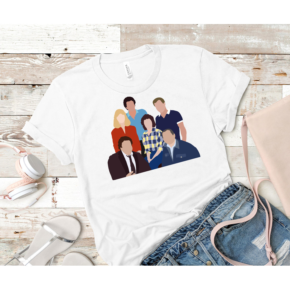 cheers cast Classic T-Shirt 86_White_White.jpg