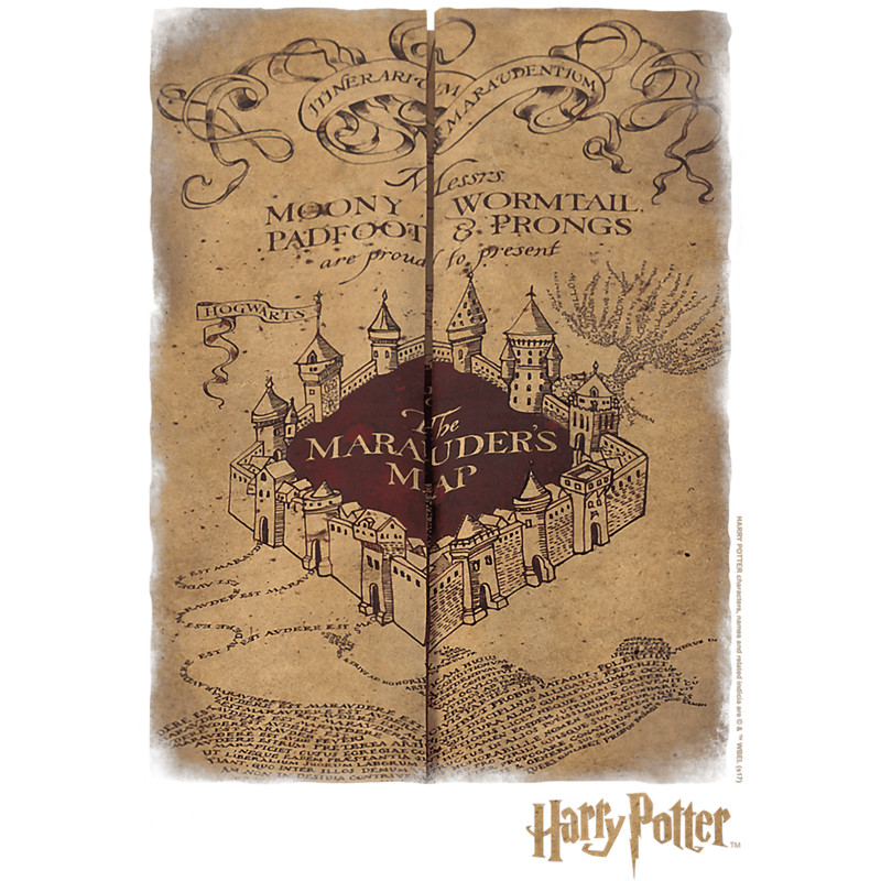 Harry Potter Marauder s Map T Shirt T-Shirt.pngHarry Potter Marauder s Map T Shirt T-Shirt.png