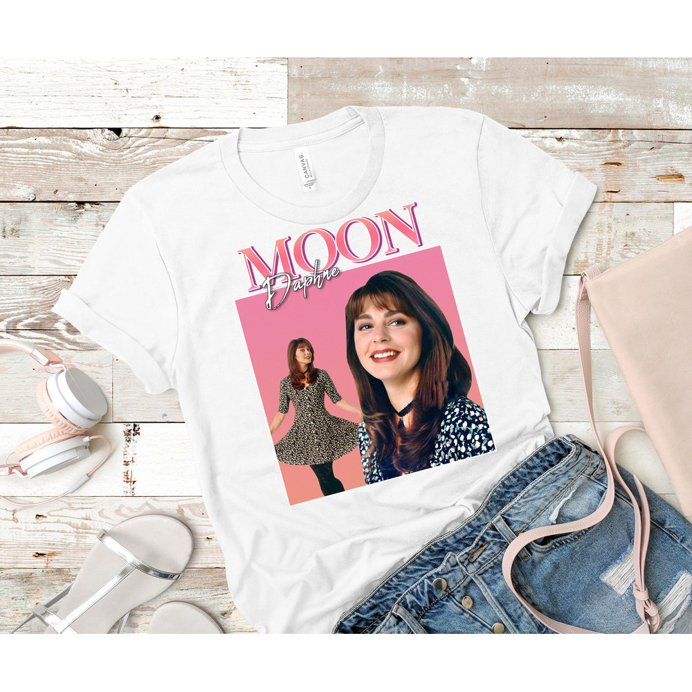 Daphne Moon VintageRetro Design Classic T-Shirt 43_White_White.jpg