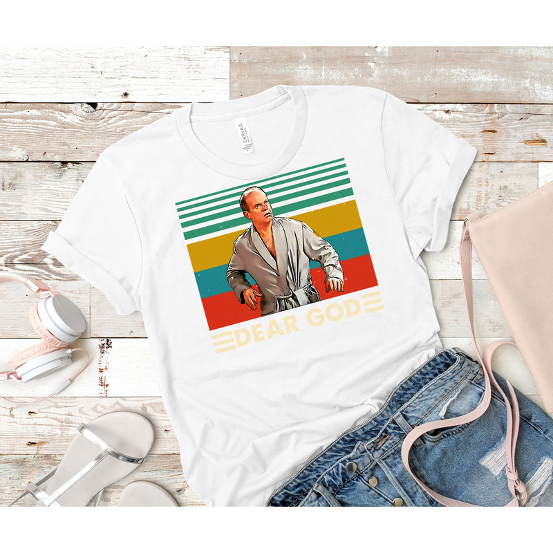 Dear God Retro Fraisier Classic T-Shirt 89_White_White.jpg