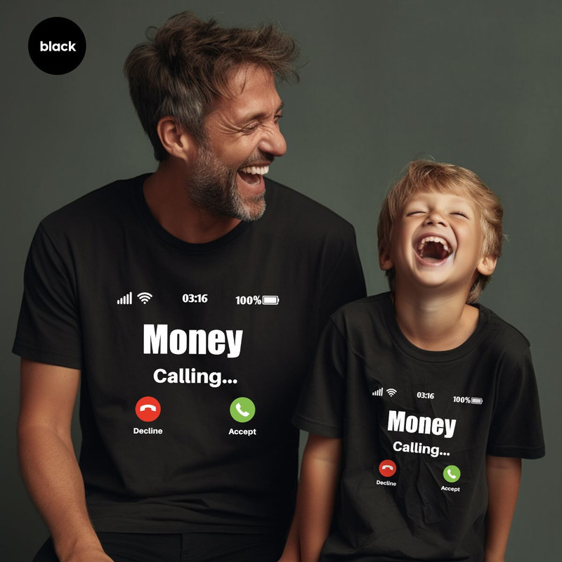 Funny Money Shirt, Gambling T-Shirt, Business Outfit, Sarcastic Graphic Tees, Genderneutral Adult Tshirts, Mens Clothing, Gift for Coworker - 1.jpg