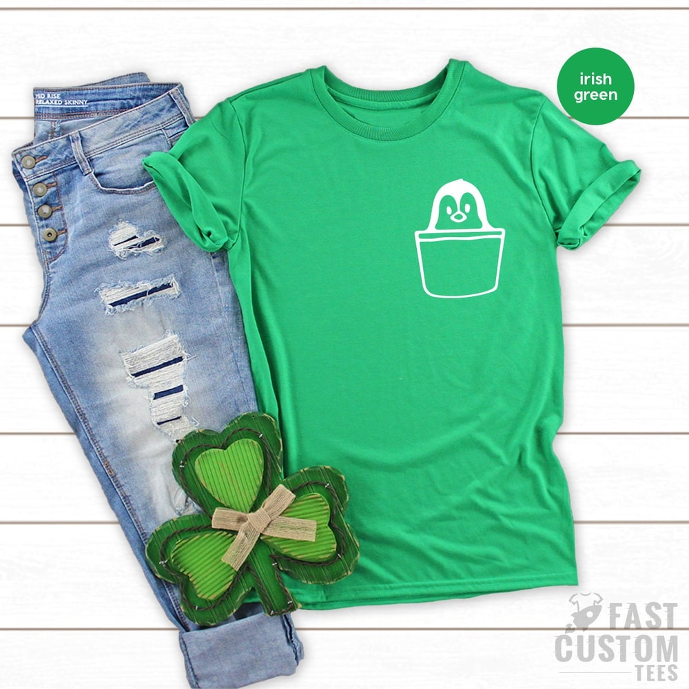 Funny Penguin Shirt, Penguin TShirt, Penguin Pocket Tee, Penguin Lover Shirts, Penguin Lover Gift, Cute Penguin T Shirt, Penguin Women Shirt - 7.jpg