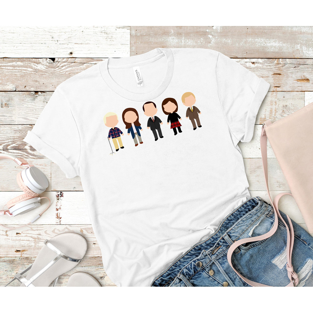 frasier cast Classic T-Shirt 59_White_White.jpg