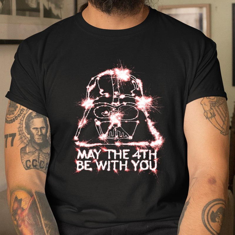 May The 4th Be With You Shirt Star Wars Darth Vader Shirt Itees Global, Shirt For Men Women, Graphic Design