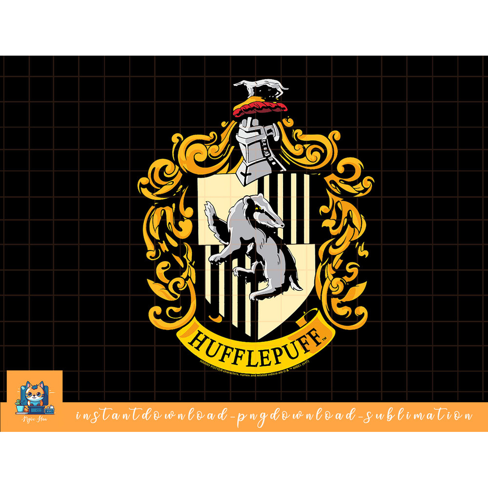 Harry Potter Hufflepuff House Crest png, sublimate, digital download.jpg