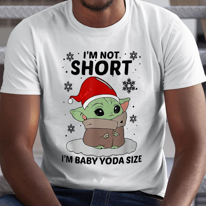 I'm Not Short I'm Baby Yoda-Size Shirt Itees Global, Unisex Clothing, Shirt For Men Women, Graphic Design, Unisex Shirt