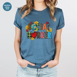 funny social worker shirt, gift for social worker, social worker appreciation shirt, social work crewneck sweatshirt, so