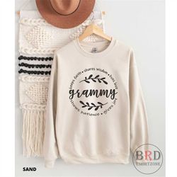 grammy sweatshirt, pregnancy reveal, baby announcement, grammy gift, grandma to be, new grandma gift, grammy birthday, c