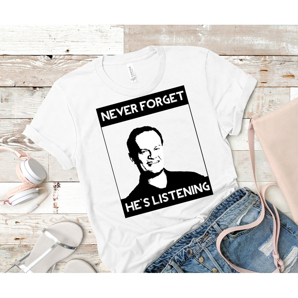 Frasier Crane - He&x27;s Listening Essential T-Shirt 52_White_White.jpg