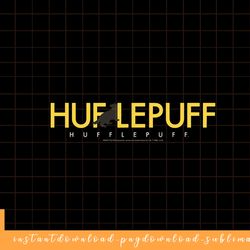harry potter hufflepuff house simple text png, sublimate, digital download