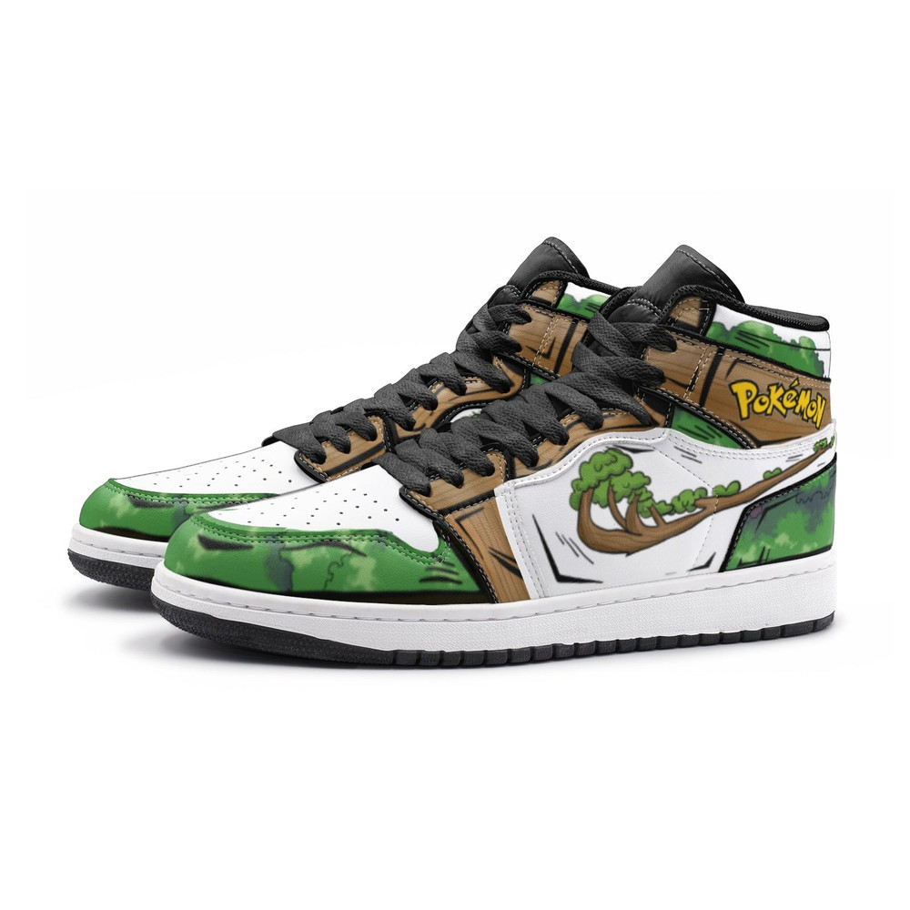 Torterra Pokemon JD1 Shoes, Torterra Pokemon Jordan 1 Shoes, Torterra Pokemon Shoes, Torterra Pokemon Sneaker