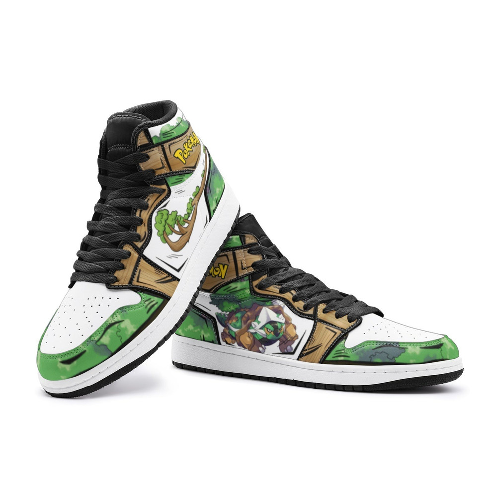 Torterra Pokemon JD1 Shoes, Torterra Pokemon Jordan 1 Shoes, Torterra Pokemon Shoes, Torterra Pokemon Sneaker