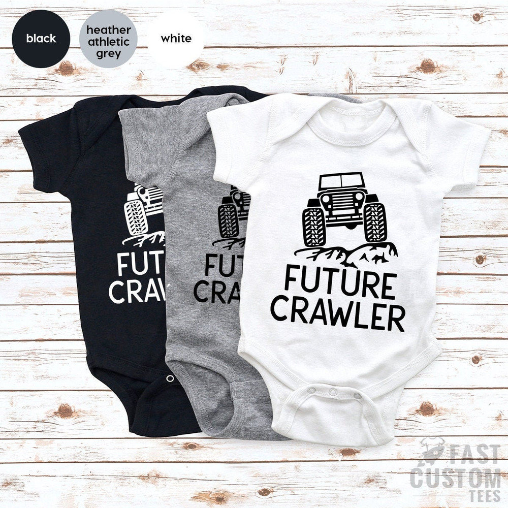 Future Crawler Shirt, Funny Baby Bodysuit, Off Roading Baby, Baby Shower Gift, Hipster Baby Shirt, New Baby Gifts - 1.jpg