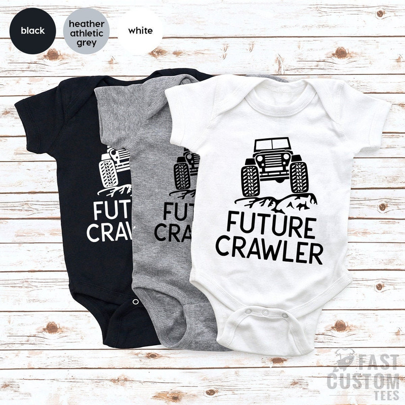 Future Crawler Shirt, Funny Baby Bodysuit, Off Roading Baby, Baby Shower Gift, Hipster Baby Shirt, New Baby Gifts - 1.jpg