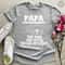 Gifts For Dad, Papa Shirt, Fath, Dad Christmas Gift, Dad Birthday Gift, Dad Shirt, New Dad Gift, First Fathers Day, Family Christmas Shirt - 3.jpg