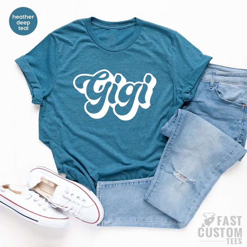 Gigi T Shirt, Grandma Shirt, Grandmother Shirts, Nana Mothers Day Shirt, Retro Gigi Shirt, Retro Grandma Shirt, Grandparents Shirt - 3.jpg