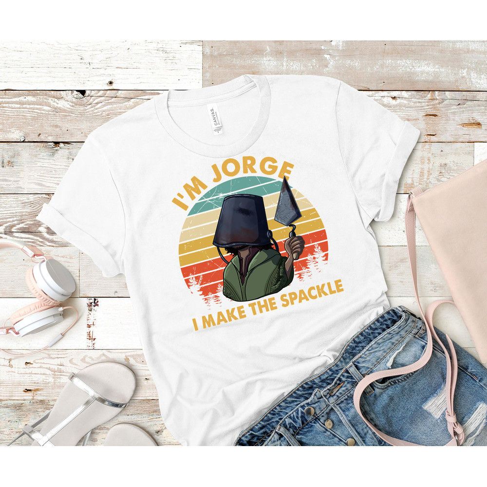 I&x27;m Jorge I make the spackle vintage Classic T-Shirt 110_White_White.jpg