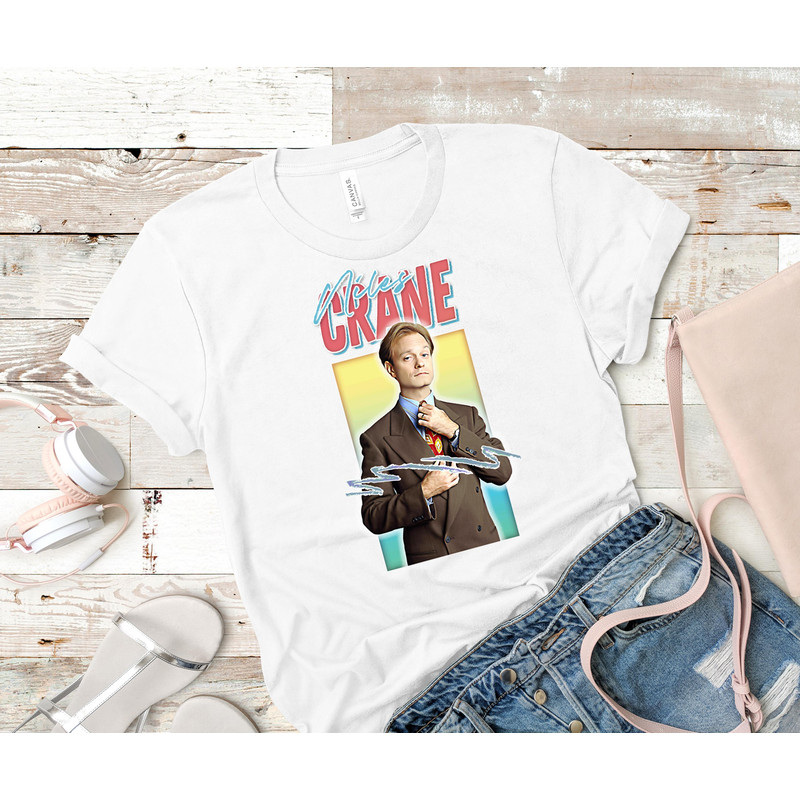 Niles Crane Retro 90s Aesthetic Style Classic T-Shirt 85_White_White.jpg