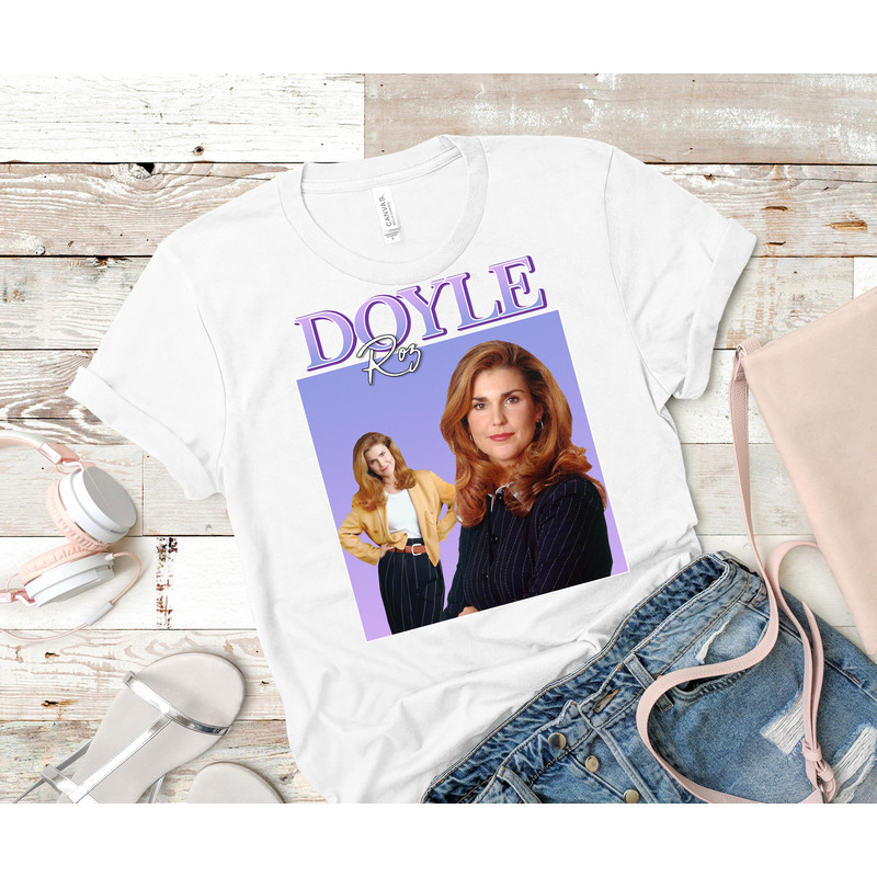 Roz Doyle VintageRetro Design Classic T-Shirt 38_White_White.jpg