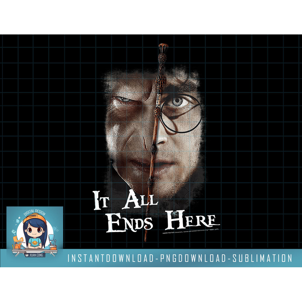 Harry Potter It All Ends Here png, sublimate, digital download.jpg
