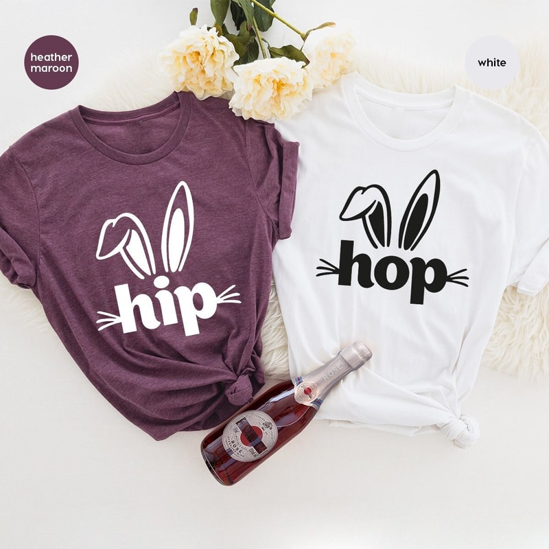 Happy Easter Shirt, Hip Hop Easter Shirt, Easter Day, Easter Bunny Shirt, Easter Family Shirt, Easter Matching Shirt, Easter Shirt - 1.jpg