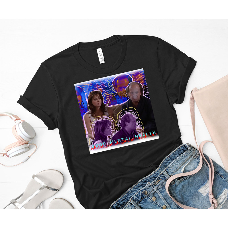 wishing you all good mental health Classic T-Shirt 65_Black_Black.jpg