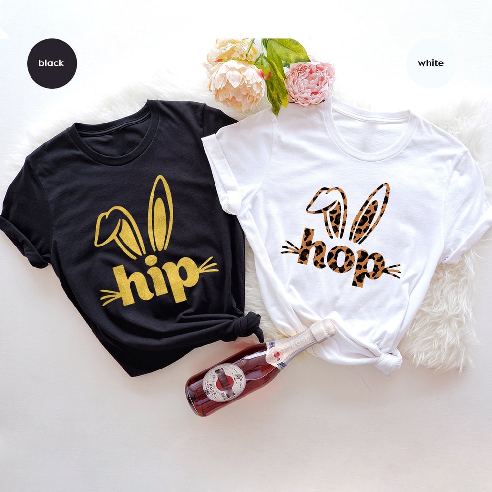 Happy Easter Shirt, Hip Hop Easter Shirt, Easter Day, Easter Bunny Shirt, Easter Family Shirt, Easter Matching Shirt, Easter Shirt - 5.jpg