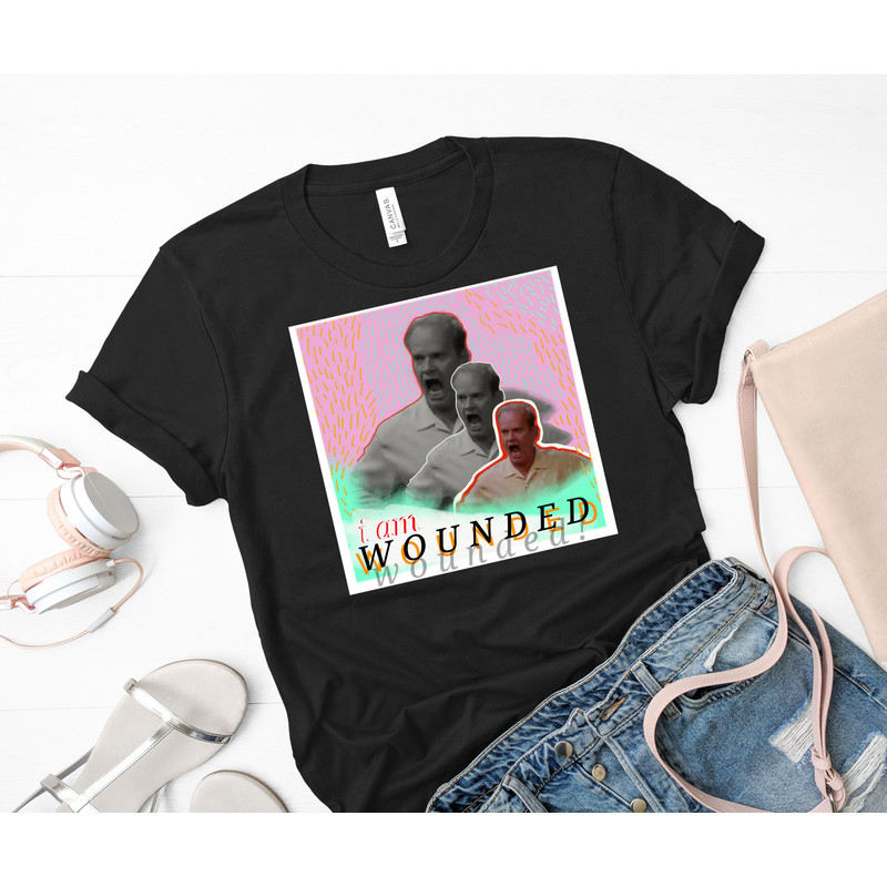 wounded frasier Classic T-Shirt 1_Black_Black.jpg