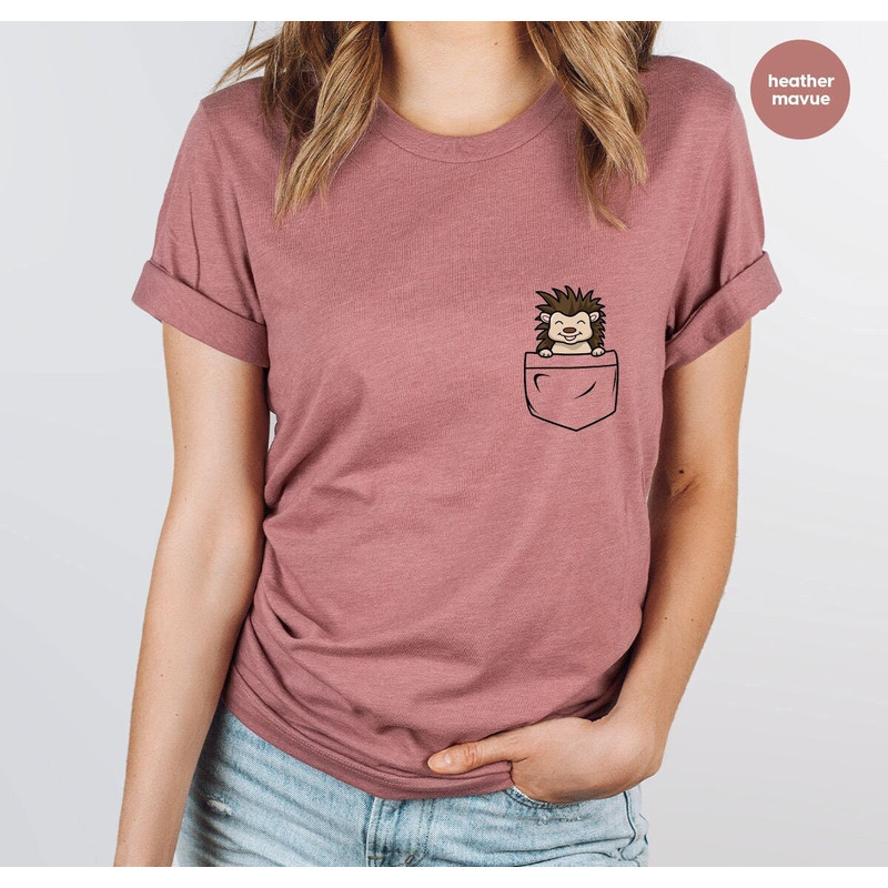 Hedgehog Gifts, Hedgehog Shirt, Pocket Hedgehog Shirt, Hedgehog Toddler, Hedgehog Lover Shirt, Hedgehog Gift, Gifts for Kids, Cute Shirt - 3.jpg