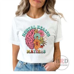 mental health shirt, inclusion shirt, autism shirt, retro shirt, school counselor, psychiatrist shirt, social worker, me