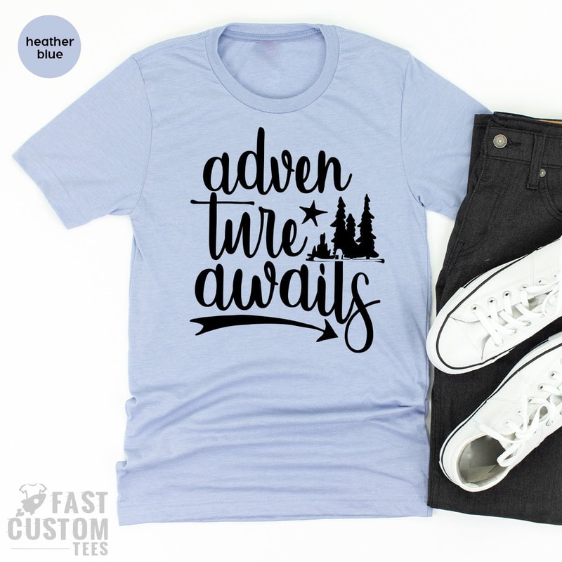 Hiking T-Shirt, Mountains T Shirt, Cool Camping Shirt, Adventure TShirt, Outdoors Shirt, Gift For Campers, Travel Lovers Shirt, Gift For Him - 6.jpg