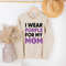 I Wear Purple For My Mom Sweatshirt, Cancer Support Long Sleeve Shirts, Purple Ribbon Hoodie, Pancreatic Cancer Awareness, Pancreatic Cancer - 1.jpg