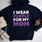I Wear Purple For My Mom Sweatshirt, Cancer Support Long Sleeve Shirts, Purple Ribbon Hoodie, Pancreatic Cancer Awareness, Pancreatic Cancer - 3.jpg