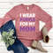 I Wear Purple For My Mom Sweatshirt, Cancer Support Long Sleeve Shirts, Purple Ribbon Hoodie, Pancreatic Cancer Awareness, Pancreatic Cancer - 7.jpg