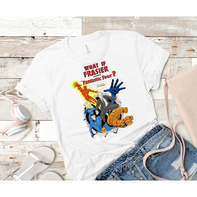 Frasier Fantastic Four Essential T-Shirt 9_White_White.jpg