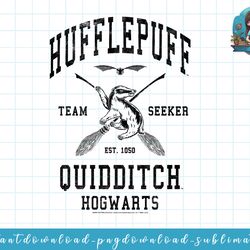 harry potter hufflepuff team seeker hogwarts quidditch png, sublimate, digital download
