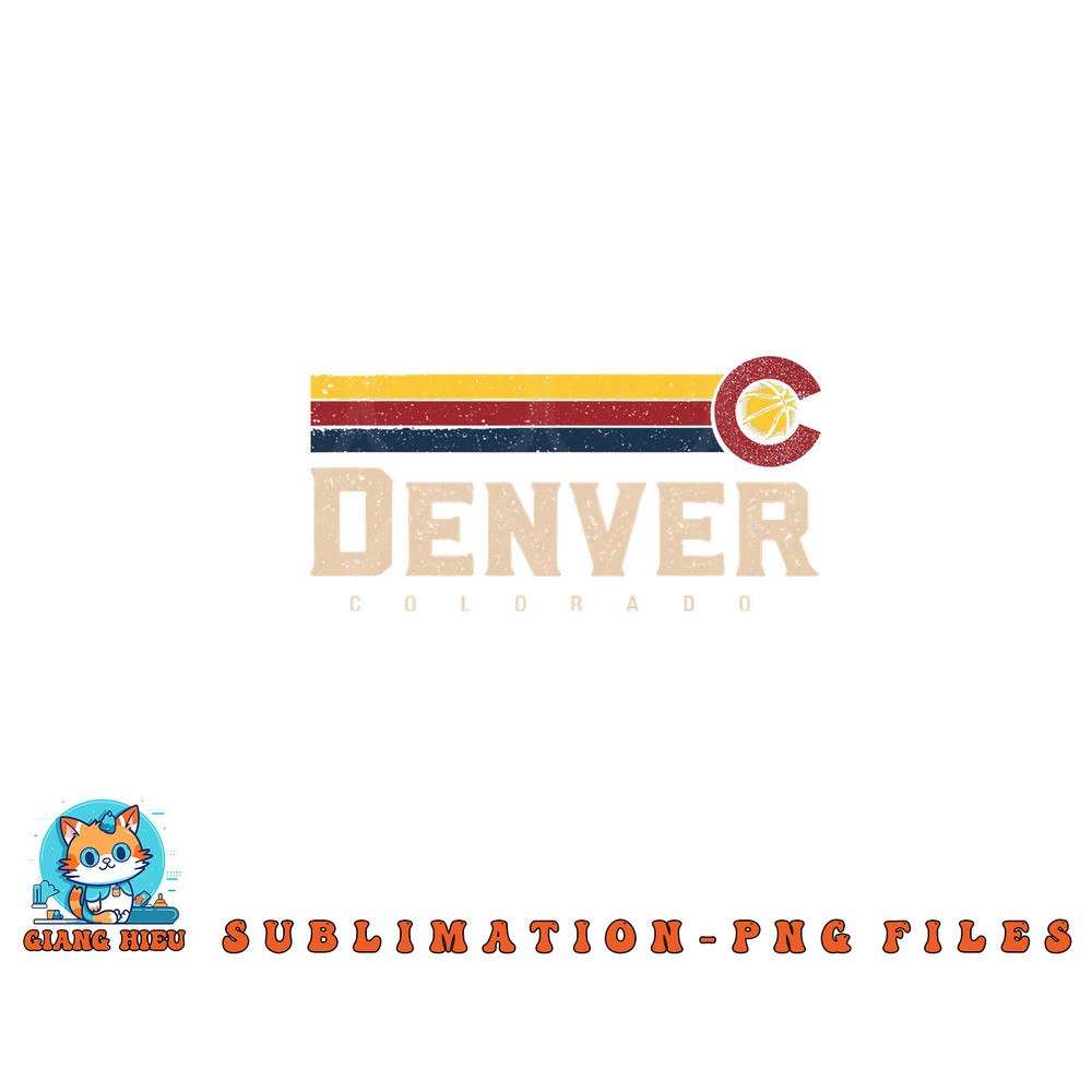 Vintage Denver Basketball CO Tee Retro B-ball Denver png, digital download copy.jpg