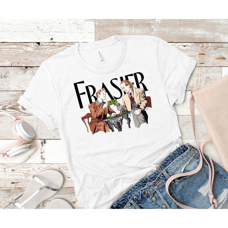 the frasier show Essential T-Shirt 4_White_White.jpg