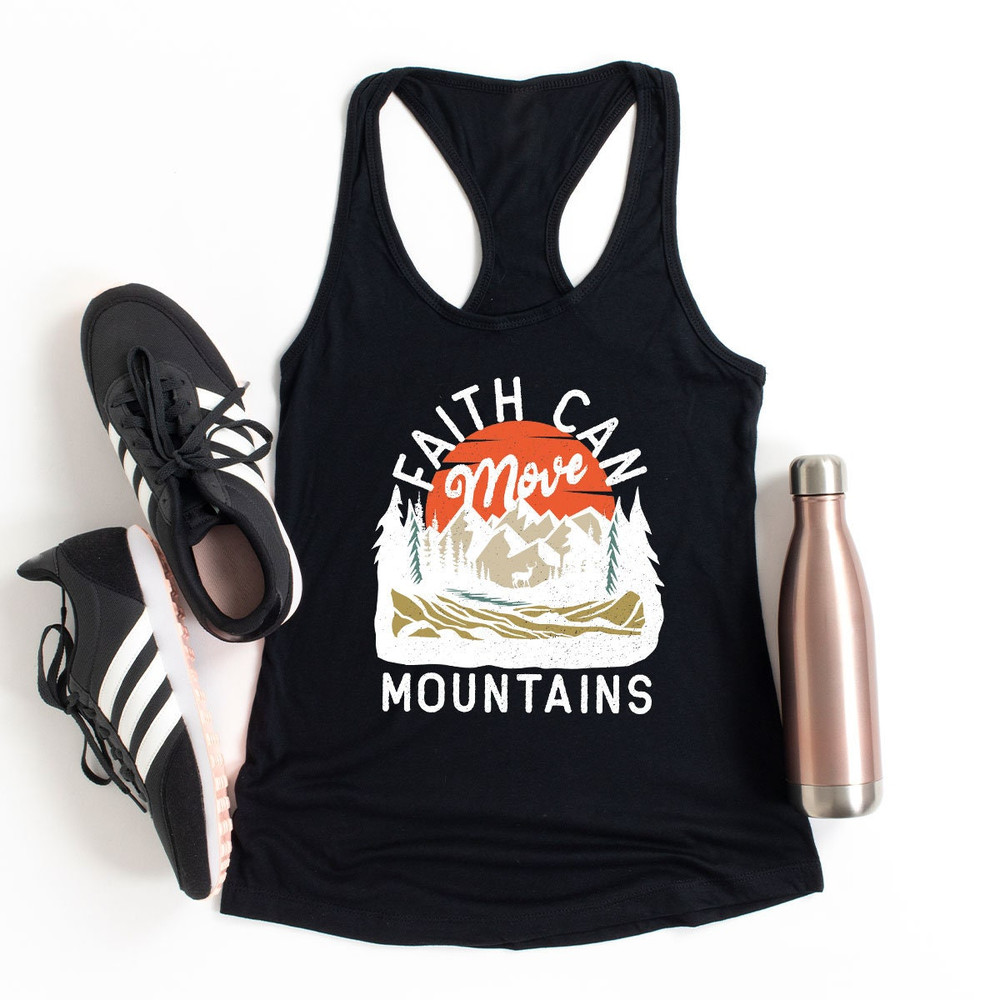 Jesus Shirt, Inspirational Shirt, Grace Shirt, Christian T-shirts, Faith Can Move Mountains Shirt, Prayer Shirts, Religious T Shirt - 7.jpg