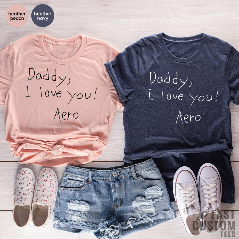 Kids Handwriting Shirt, Personal Handwriting Shirt, Custom Text Tee, Custom T Shirt, Personalized TShirt, Custom Writing Shirt, Custom Gift - 4.jpg