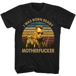 blade's silver edge blade shirt, blade t shirt, superhero movie, blade tshirt, blade runner, sci fi movie