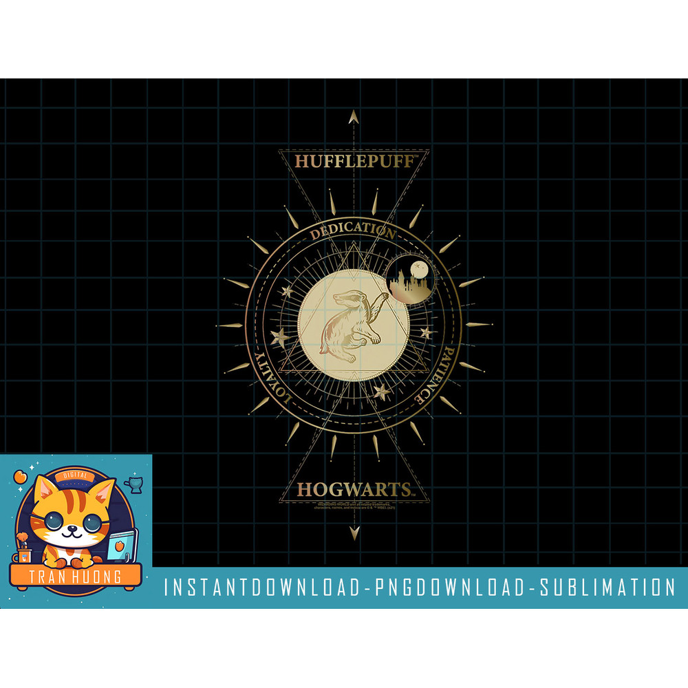 Harry Potter Mystical Hufflepuff Sign png, sublimate, digital download.jpg