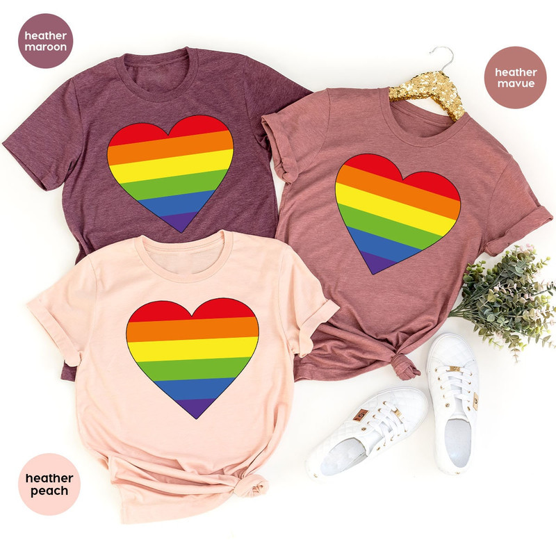 LGBTQ Shirt, Gay T-Shirt, Lesbian Shirt, Pride Graphic Tees, Bisexual Pride Shirt, Trans T-Shirt, Lesbian Gift, LGBT Vneck Shirt - 3.jpg