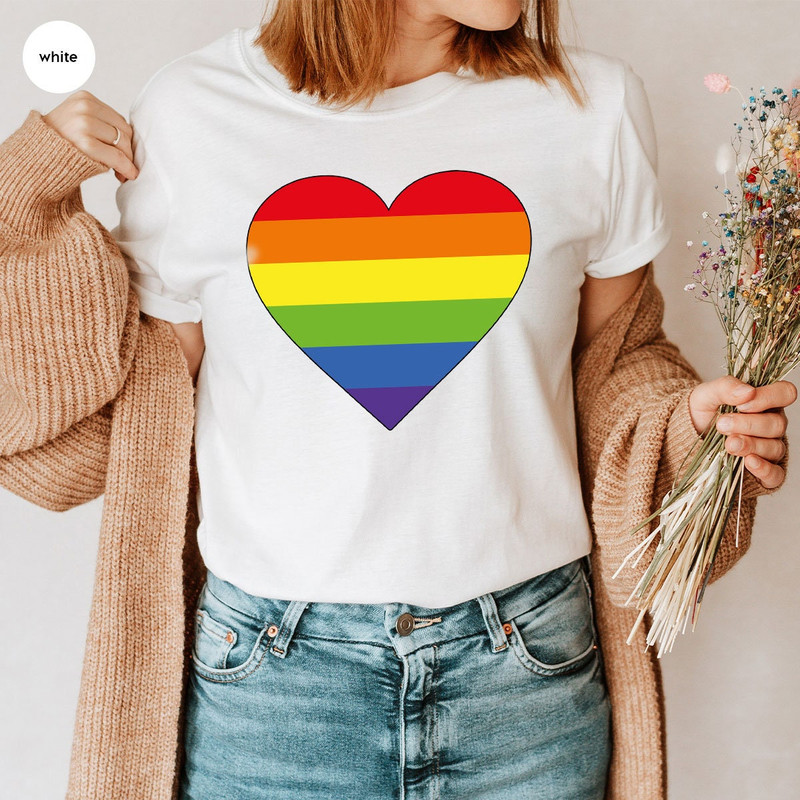 LGBTQ Shirt, Gay T-Shirt, Lesbian Shirt, Pride Graphic Tees, Bisexual Pride Shirt, Trans T-Shirt, Lesbian Gift, LGBT Vneck Shirt - 4.jpg