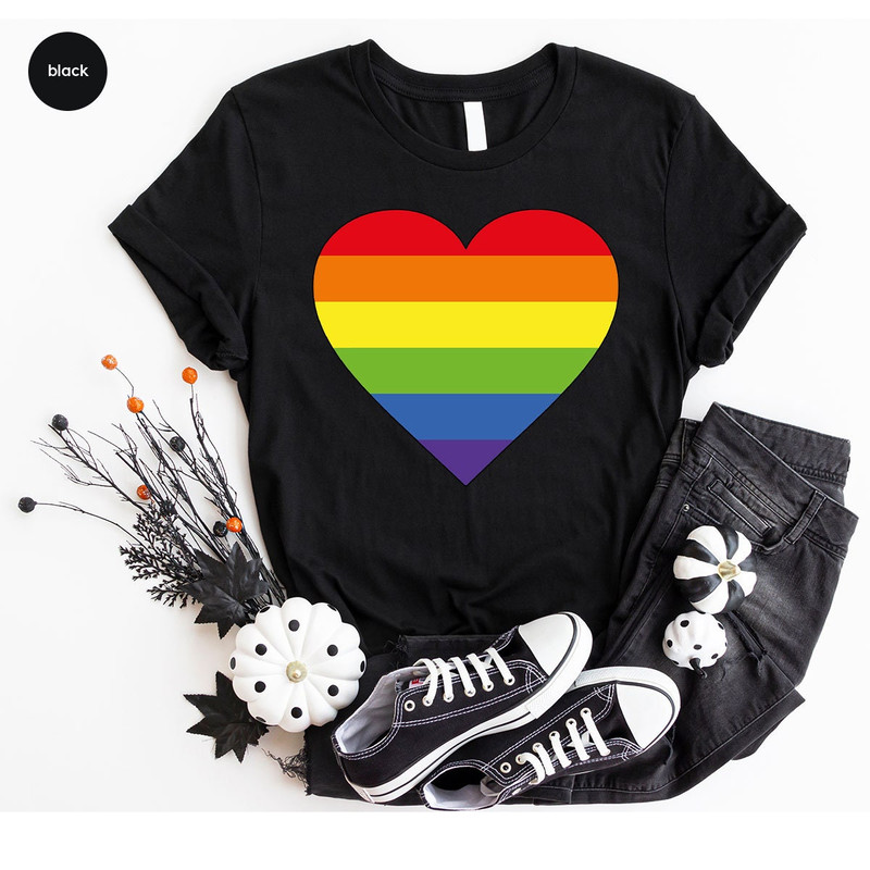 LGBTQ Shirt, Gay T-Shirt, Lesbian Shirt, Pride Graphic Tees, Bisexual Pride Shirt, Trans T-Shirt, Lesbian Gift, LGBT Vneck Shirt - 6.jpg