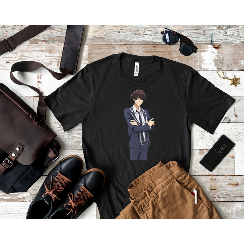 Hanzawa Milk - Sasaki and Miyano anime Classic T-Shirt 295_Shirt_Black.jpg